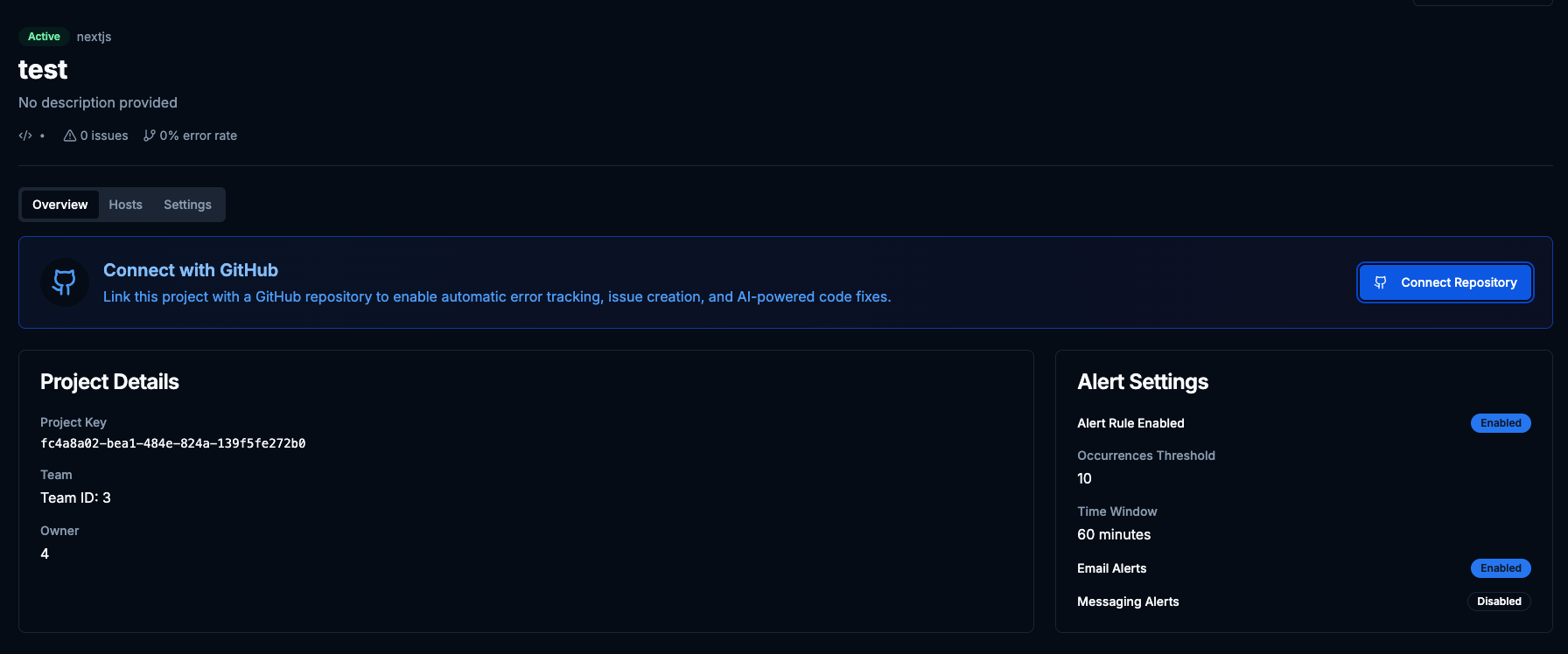 Add a repository to the project